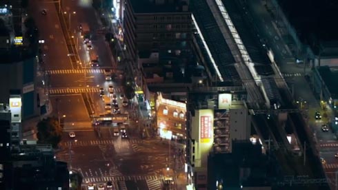阪堺 電車 路面電車 大阪 レトロ ディープ 新世界 通天閣 恵美須町 昭和