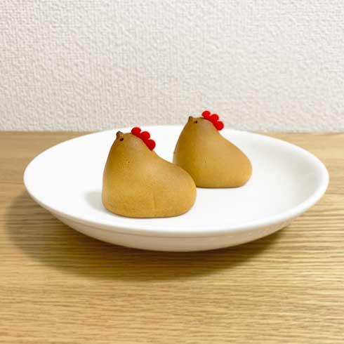 ひよ子 ひよこ にわとり 進化 ピック 自作 菓子