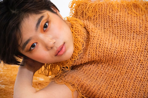輪ゴム 服 編み物 卒業制作 多摩美術大学