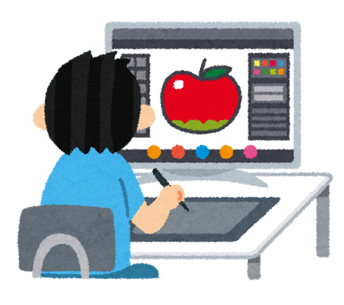 クリエイターのイラスト