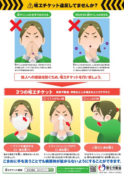 厚労省 新型コロナウイルス Q&A 潜伏期間 予防法