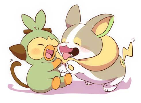 ポケモン 漫画 ワンパチ かわいい 4コマ イヌヌワン ぱこ