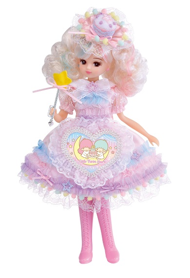 （キキララとリカちゃんのコラボドール）