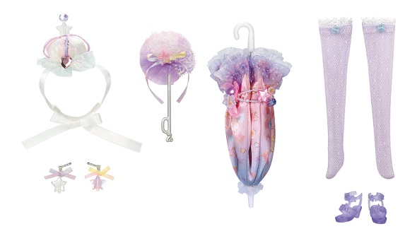 （キキララとリカちゃんのコラボドール）