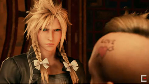 FF7 REMAKE 1番くじ　女装クラウド FF7リメイク 一番くじ G賞 フィギュア 女装クラウド