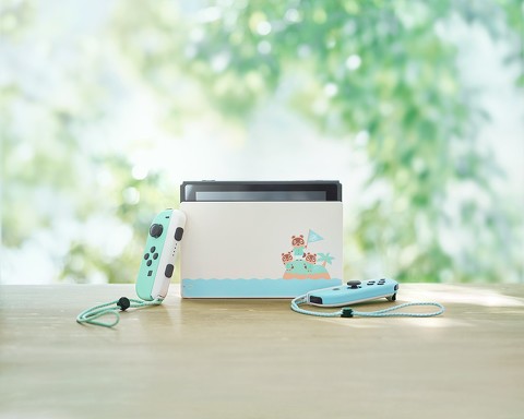 あつまれ どうぶつの森」仕様のSwitch本体＆持ち運びケースが