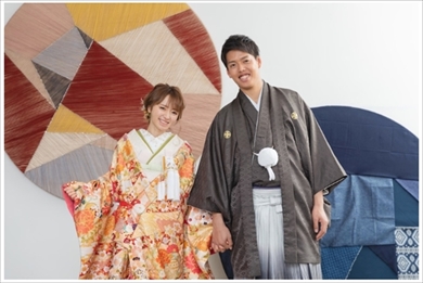 紺野あさ美 和装前撮り 結婚式 ブログ ウエディングフォト 夫婦 杉浦稔大