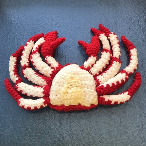 ズワイガニ カニ 蟹 あみぐるみ