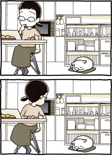 飲ませたはず 薬 手に隠し持っていた 悪い 猫 顔 うめ たきりょうこ