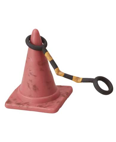 ボロボロパイロン 三角コーン カプセルトイ ミニチュア エポック社