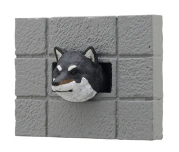 塀と犬 マグネット