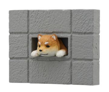 塀と犬 マグネット