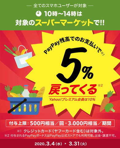 いつもどこかでわくわくペイペイ3月