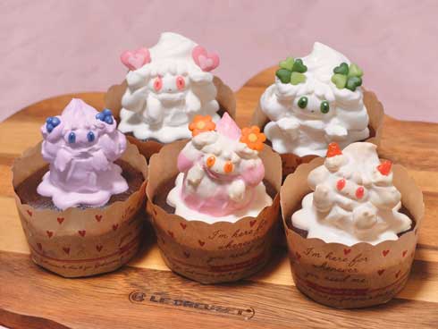 ポケモン 食べれる マホイップ ホイップ ケーキ 自作 パティシエ ranran