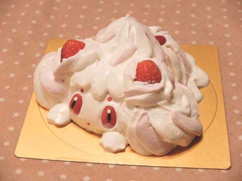 ポケモン 食べれる マホイップ ホイップ ケーキ 自作 パティシエ ranran