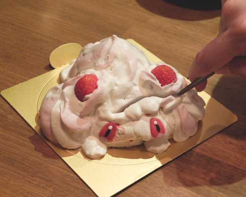 ポケモン 食べれる マホイップ ホイップ ケーキ 自作 パティシエ ranran