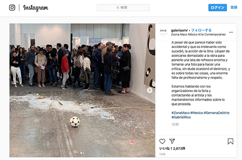 2万ドルのアート作品が事故で粉々に　美術評論家に非難