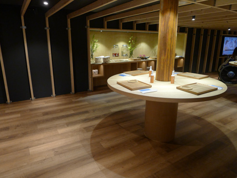 バリアフルレストラン店内の様子