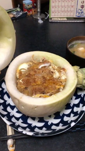 石器時代 カツ丼 ドラえもん のび太の日本誕生 秘密道具 畑のレストラン ダイコン 再現