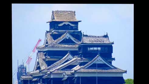 熊本城 復旧 定点 写真 動画