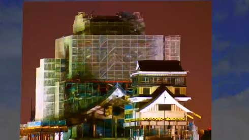 熊本城 復旧 定点 写真 動画