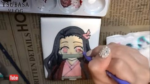 益若つばさ バレンタイン 息子 りおん 鬼滅の刃 クッキー