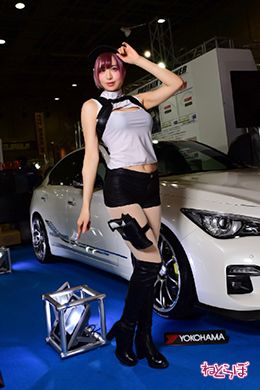 大阪オートメッセ コンパニオン キャンギャル コスプレイヤー インテックス大阪 自動車 モータースポーツ