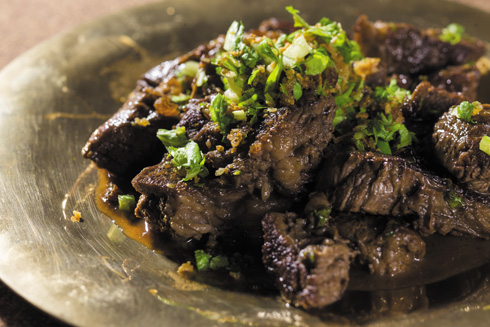 古代ローマ風 牛のステーキ