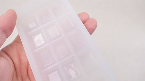 板チョコ形のシリコン型