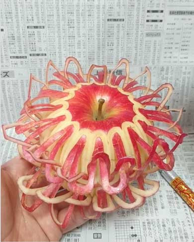 カボチャ カービング 彫刻 チェーン 鎖 gaku 作品