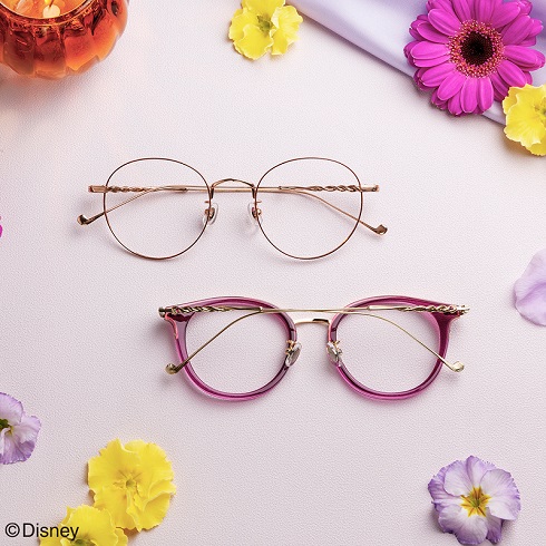 （白雪姫とラプンツェルをイメージしたアイウェアコレクション）