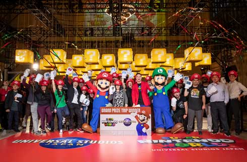 ユニバーサル・スタジオ・ジャパン SUPER NINTENDO WORLD CHALLENGE マリオ ニューヨーク イベント