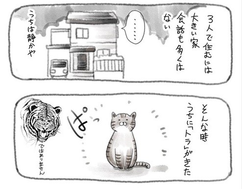 トラがうちにきた話