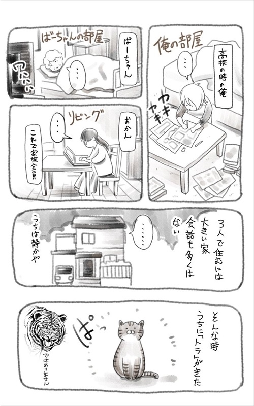 トラがうちにきた話