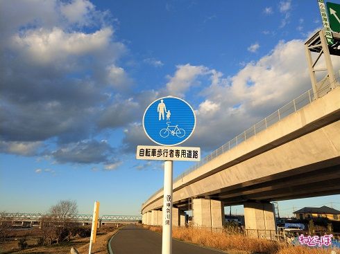 先へ進む隠れていない標識もありました