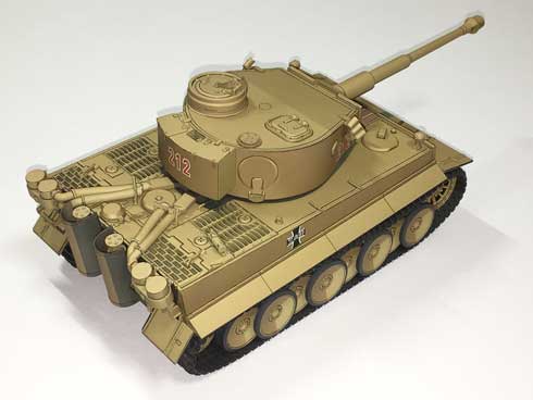 フラッシュ撮影 CGアニメ 見た目 戦車 模型 プラモデル アニメ塗り ガルパン チャーチル