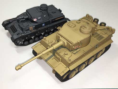 フラッシュ撮影 CGアニメ 見た目 戦車 模型 プラモデル アニメ塗り ガルパン チャーチル