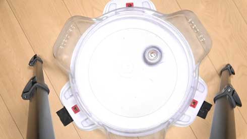 接触時 姿を現す 透明なベイブレード 動画 クロマキー合成