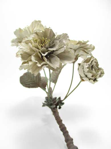 金属 造形 植物 花 タンポポ アート 作品 鈴木祥太