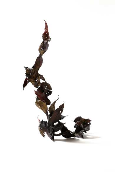 金属 造形 植物 花 タンポポ アート 作品 鈴木祥太