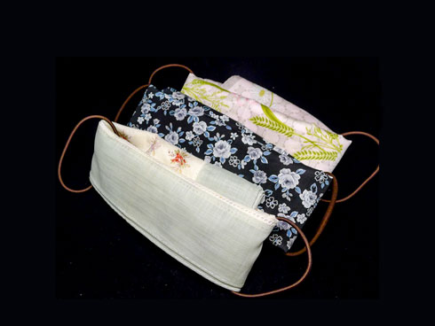 ハンカチマスクの画像