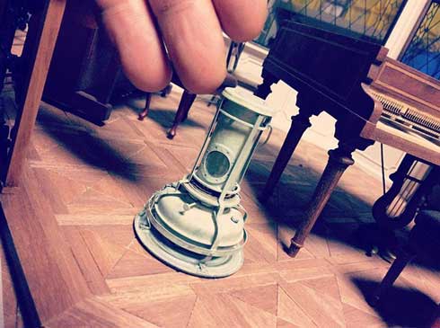 ヒナぞー 1/12サイズ ミニチュア 制作 ドールハウス ピアノ 家具 作品