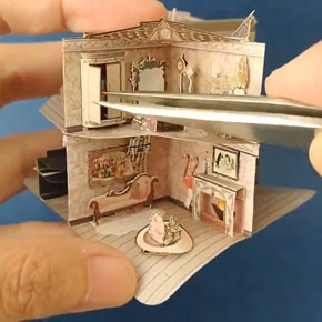 豆本ドールハウス