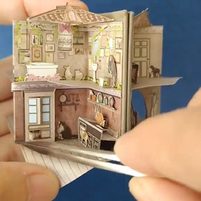 豆本ドールハウス