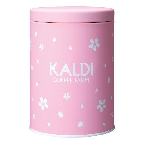 カルディ春のキャニスター缶セット