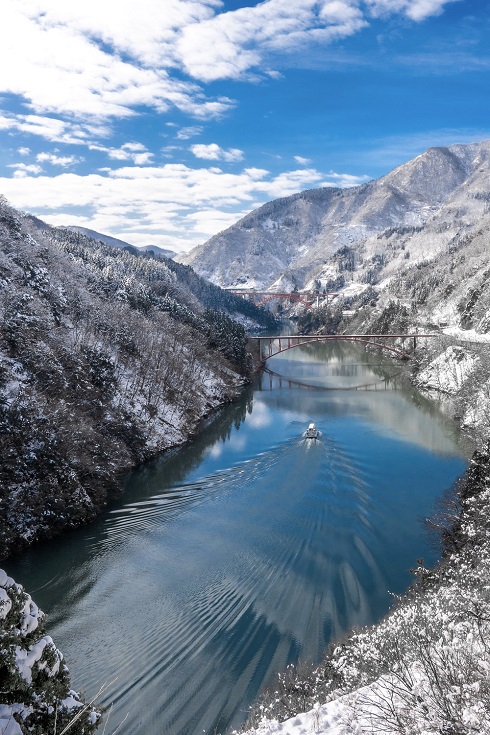 まるでフィヨルドのような風景