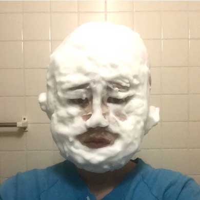 洗顔ものまね 泡 有名人 顔マネ 杉浦由梨 藤田ニコル 千原ジュニア