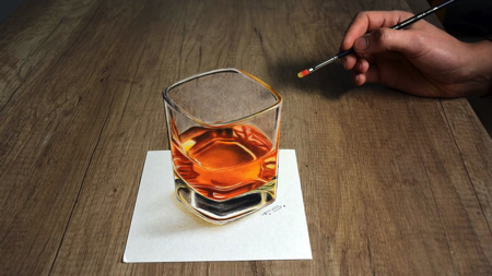 リアルな3Dアート