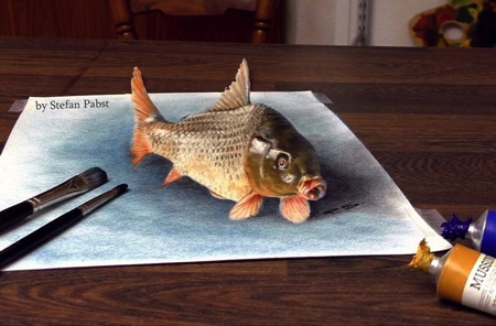 リアルな3Dアート