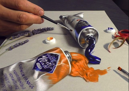 リアルな3Dアート